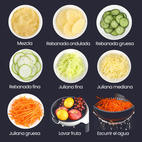 Cortador Multifuncción de Cocina