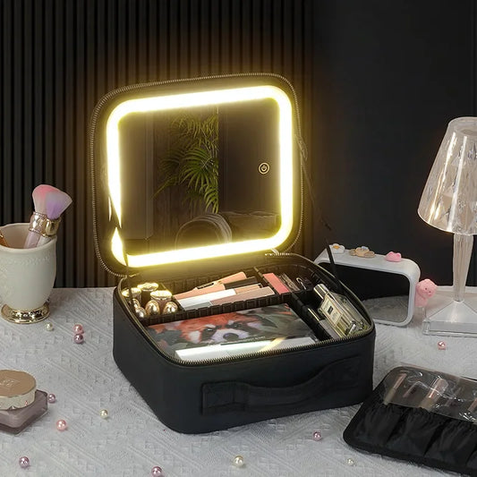 Neceser Profesional Compacto con Luz LED
